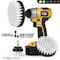 Drill Brush Power Scrubber By Useful Products 5 in W 5 in L Brush, White W-S-542-QC-DB - alternate 3